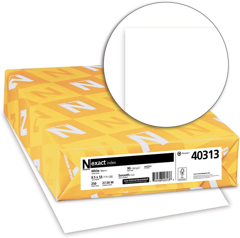 Exact Inkjet, Laser Print Index Paper
